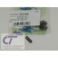 Пружина шарика синхронизатора d=6 КПП ZF ПАЗ 320402-05 Италия/Euroricambi